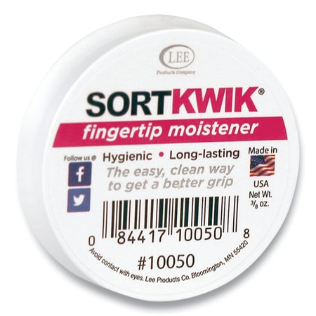 LEE Sortkwik Fingertip Moisteners, 3/8 oz, Pink 10050